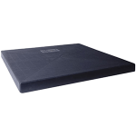 EcoPad Black Plastic Pad, 32 x 32 x 2"