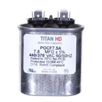 Titan HD Oval Run Capacitor, 7.5 MFD, 440/370V