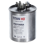 Titan HD Round Run Capacitor, 60+5 MFD, 440/370V