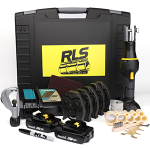 Klauke 19 kN Press Tool & 5 Jaw Set, 1/4", 3/8", 5/8", 3/4", 7/8"