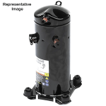 Scroll Compressor, 208/230, 1-Phase, 10.3 EER