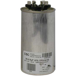 Round Dual Run Capacitor, 35/5 MFD, 440V