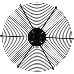 Fan Guard, 24" Diameter, Black