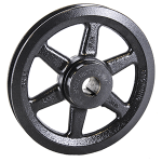 Sheave, Fixed, 1 Grv, 1 Inch Bore, Bk85