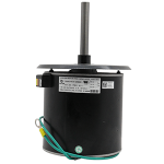 Condenser Fan Motor W/Rainshield, 1/3 hp, 850 rpm, CCW, 230, V