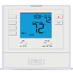 4" 700 Series Blue Backlight Thermostat, 2H/2C